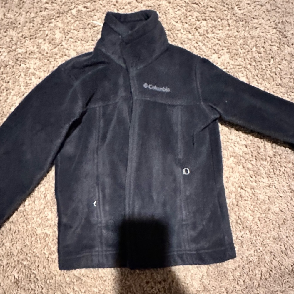Boys size XS(4/5) Columbia Black Jacket Barely Worn